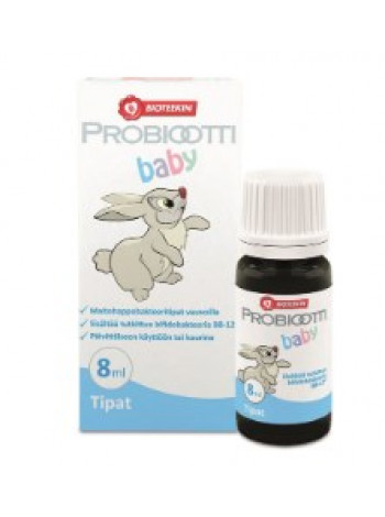 Капли молочнокислых бактерий  BIOTEEKIN PROBIOOTTI BABY TIPAT 8 мл