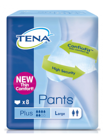 Трусы для лечения недержания Tena Pants Plus Large 8 шт