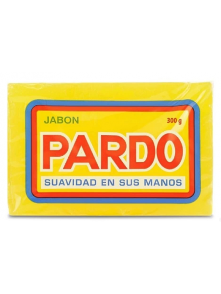 Мыло хозяйственное Pardo 300г желтое 1 кусок