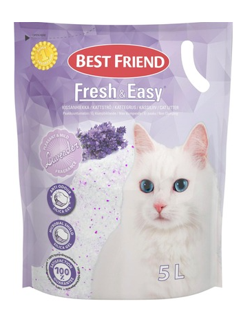 Наполнитель для кошачьего туалета Best Friend Fresh & Easy Lavender 5л