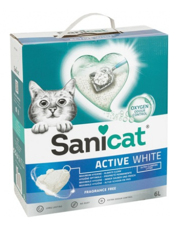 Наполнитель для кошачьего туалета Sanicat Active 6л