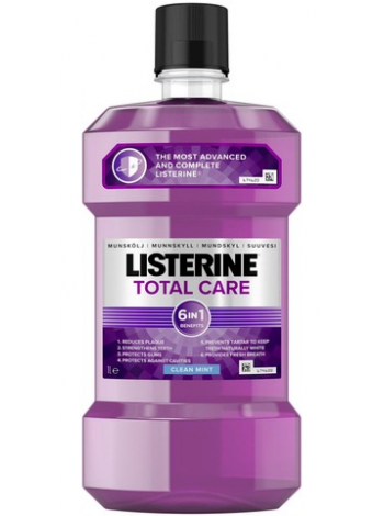 Ополаскиватель для полости рта Listerine Total Care от зубного камня 1000 мл