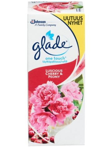 Запасной набор для освежителя воздуха Glade Touch & Fresh Peony & Cherry 10мл