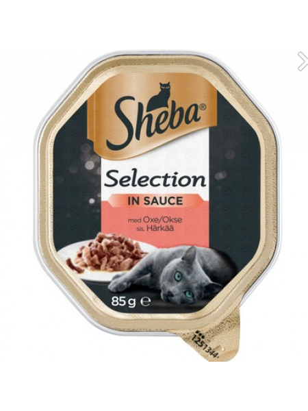 Консервы для кошек Sheba Selection Härkää говядина в соусе 85г