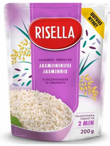 Готовый жасминовый рис Risella Valmisriisi Jasmiini 200г