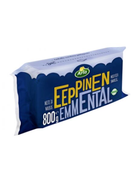 Сыр без лактозы Arla Eeppinen Emmental 800г