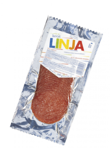 Мясная нарезка Kevyt Linja Meetvursti 100г Не содержит лактозы