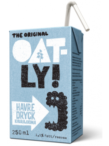 Овсяный напиток с кальцием Oatly havre Dryck Kaurajuoma 2,5 дл