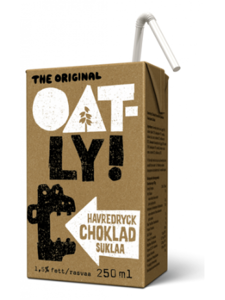 Овсяный напиток с шоколадом Oatly Havre Dryck Suklaa 2,5дл