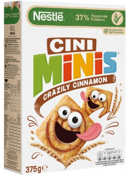 Подушечки цельнозерновые со вкусом корицы Nestlé Cini Minis 375г