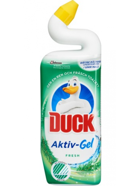 Очищающее средство для унитаза Duck Aktiv-Gel Fresh 750 мл свежий аромат