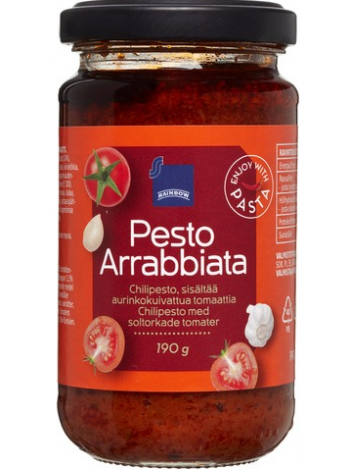 Соус песто Rainbow Pesto Arrabbiata 190 г 