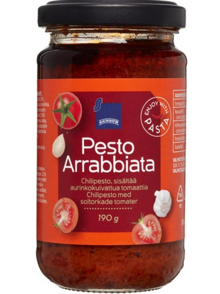 Соус песто Rainbow Pesto Arrabbiata 190 г 