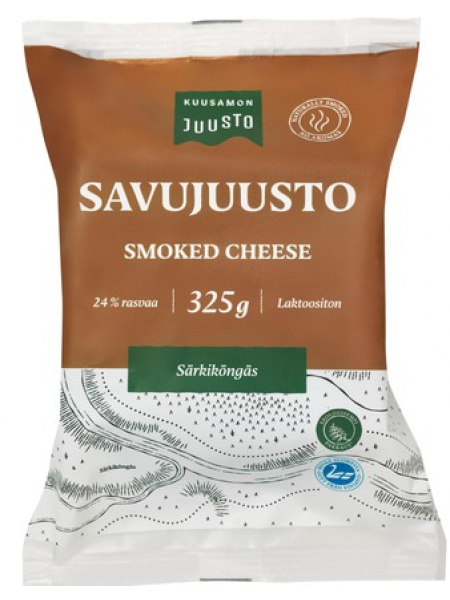 Копченый сыр Kuusamon Juusto Savujuusto 325г