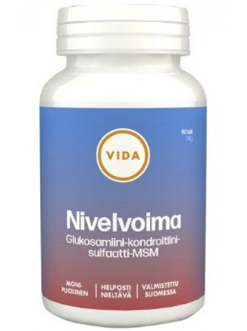 Витамины для суставов и хрящей Vida Nivelvoima Glukosamiini 60шт по 40г