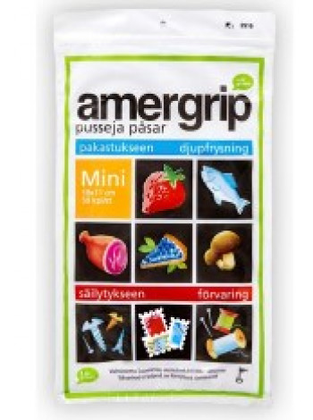 Пакеты для заморозки мини Amergrip 0,2л 50шт