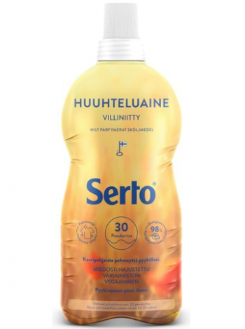 Кондиционер для белья с легким запахом Serto Villiniitty Huuhteluaine 750мл