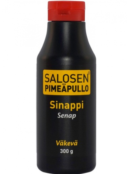 Горчица крепкая Salosen Pimeäpullo 300г