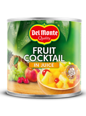 Фруктовый коктейль в соке Del Monte 415г не содержит добавленного сахара