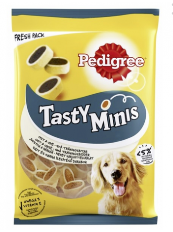 Лакомство для собак Pedigree Tasty Minis Cheesy Bites 140г