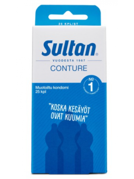 Презервативы Sultan Conture Shaped 25шт