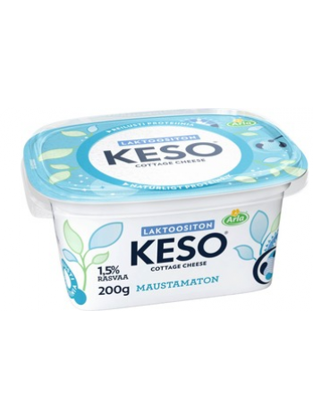 Творог без лактозы Arla Keso laktoositon maustamaton raejuusto 1,5% 200г