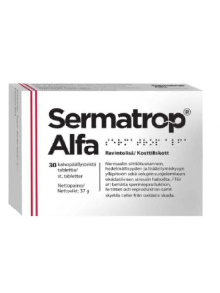 Витамины для мужчин Sermatrop Alfa 30таб